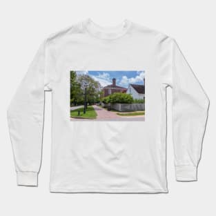 Prince George Street in Colonial Williamsburg, Virginia Long Sleeve T-Shirt